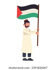 palestine save persons solidarity illustration