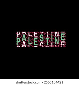 Palestine writing for making t-shirts, stickers, etc. We stand with Palestine