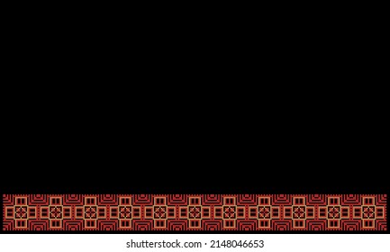 Palestinian embroidery pattern background. Great for presentations and slides. vector file.