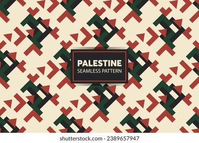Palestinian embroidery pattern background. Great for presentations and slides. vector file.