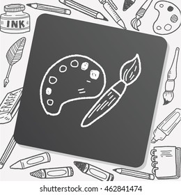 palette doodle