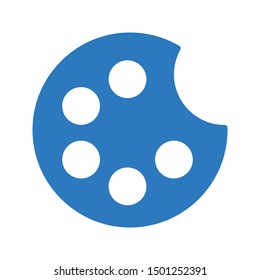 palette glyph colour vector icon