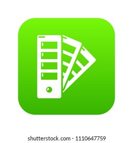 Palette guide icon. Simple illustration of palette guide vector icon for web