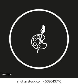 Palette, icon