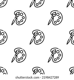 Palettensymbol-Muster. Nahtlose Palettenmuster auf weißem Hintergrund.
