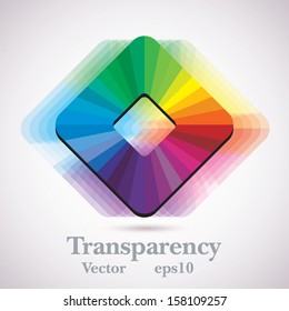 palette icon with transparency shadow