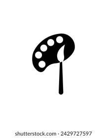 palette icon, vector best flat icon.