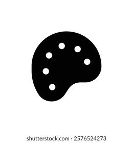 Palette icon web design in vector