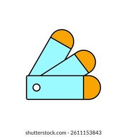 palette icons  symbol vector elements for infographic web
