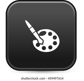 palette, paint brush icon