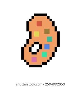 palette pixel art for painting