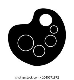palette vector symbol
