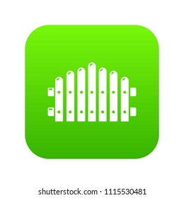 Palisade icon. Simple illustration of palisade vector icon for web