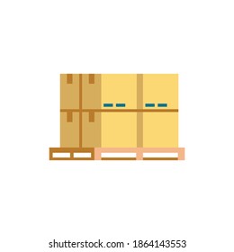Paletten mit Ladenkreuz-Symbol. Einfarbige, einfache Palette Mit Cargo-Symbol für Vorlagen, Webdesign und Infografiken