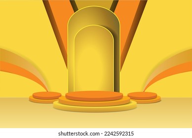 Pallet design vector illustration for advertising.