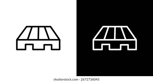 Paletten-Symbol Grafikelement Illustration Template Design