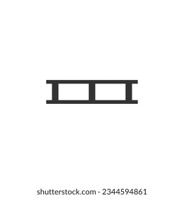 Icono de pallet aislado en fondo blanco. Símbolo gráfico moderno, simple, vector, icono para el diseño de sitios web, aplicación móvil, ui. Ilustración vectorial