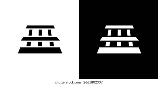 Símbolo de icono de paleta. Icono de Vector en diseño plano de moda