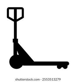Pallet Jack Icon for Warehouse and Logistics Operations
