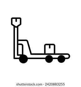 icono de jack de paleta con ilustración de material vectorial de fondo blanco