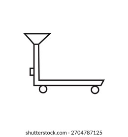 Icono de la chaqueta de la plataforma Ilustración Elemento Diseño