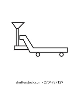 Icono de la chaqueta de la plataforma Ilustración Elemento Diseño