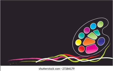 pallete illustration