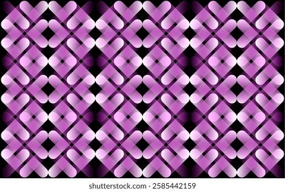 pallete pink white gradient background design. Dynamic shapes love composition