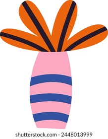 Ilustración vectorial de árbol Abstractas de palma