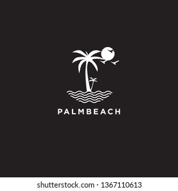PALM BEACH  LOGO TEMPLATE