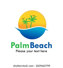 Ilustración del logotipo de Palm Beach