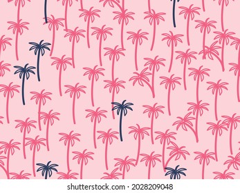 PALM CONVERSATIONAL SEAMLESS PRINTS AND PATTERN