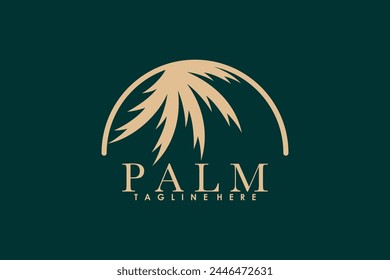 palm design modern concept premium