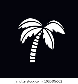 palm doodle icon