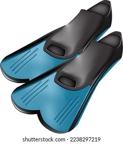palm fins for swimming underwater swim-
