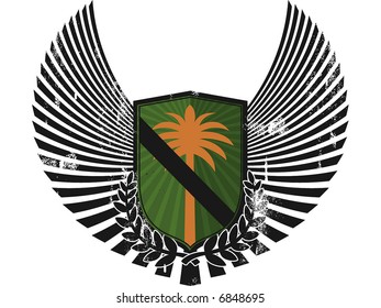 palm flying shield