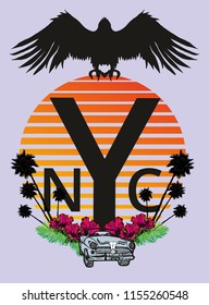 Palm  graphic design vector art
