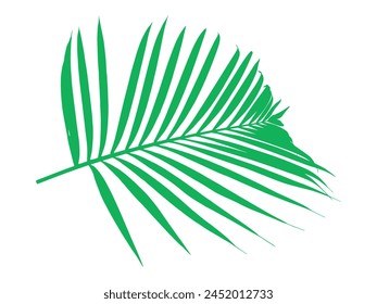 Palmgrünes Blatt Hintergrundabbildung
