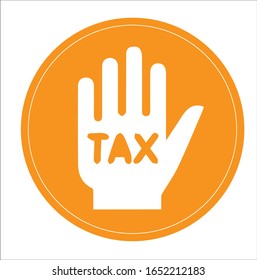 Palm, Hand icon vector, filled flat sign, solid pictogram isolated on white, logo illustration
