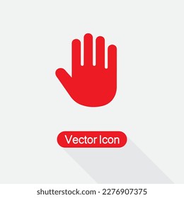 Palm Of Hand, Palm, Hand Icon Vector Illustration Eps10