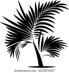 Palm - High Quality Vector Logo - Vector illustration ideal for T-shirt graphic