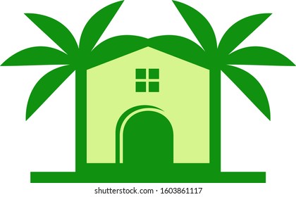 Palm house abstract 