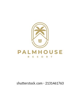 palm house creative logo design