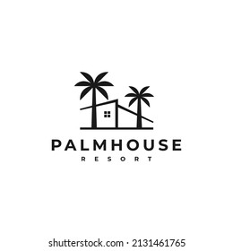 palm house creative logo design