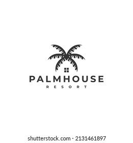 palm house creative logo design