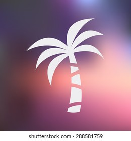 Palm icon. 