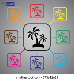 Palm icon