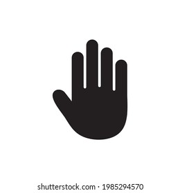 palm icon , hand icon vector