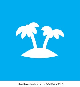 palm icon illustration isolated vector sign symbol