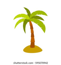 Palm icon isolated on white background vector illustration